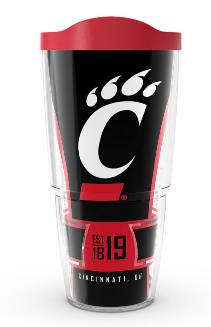 Cincinnati Bearcats Tervis Tumbler - AtlanticCoastSports