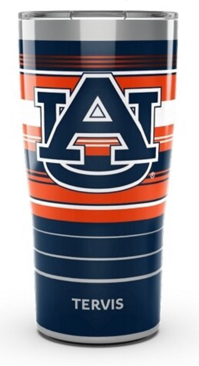Auburn Tigers Tervis stainless Steel With Hammer Lid - AtlanticCoastSports