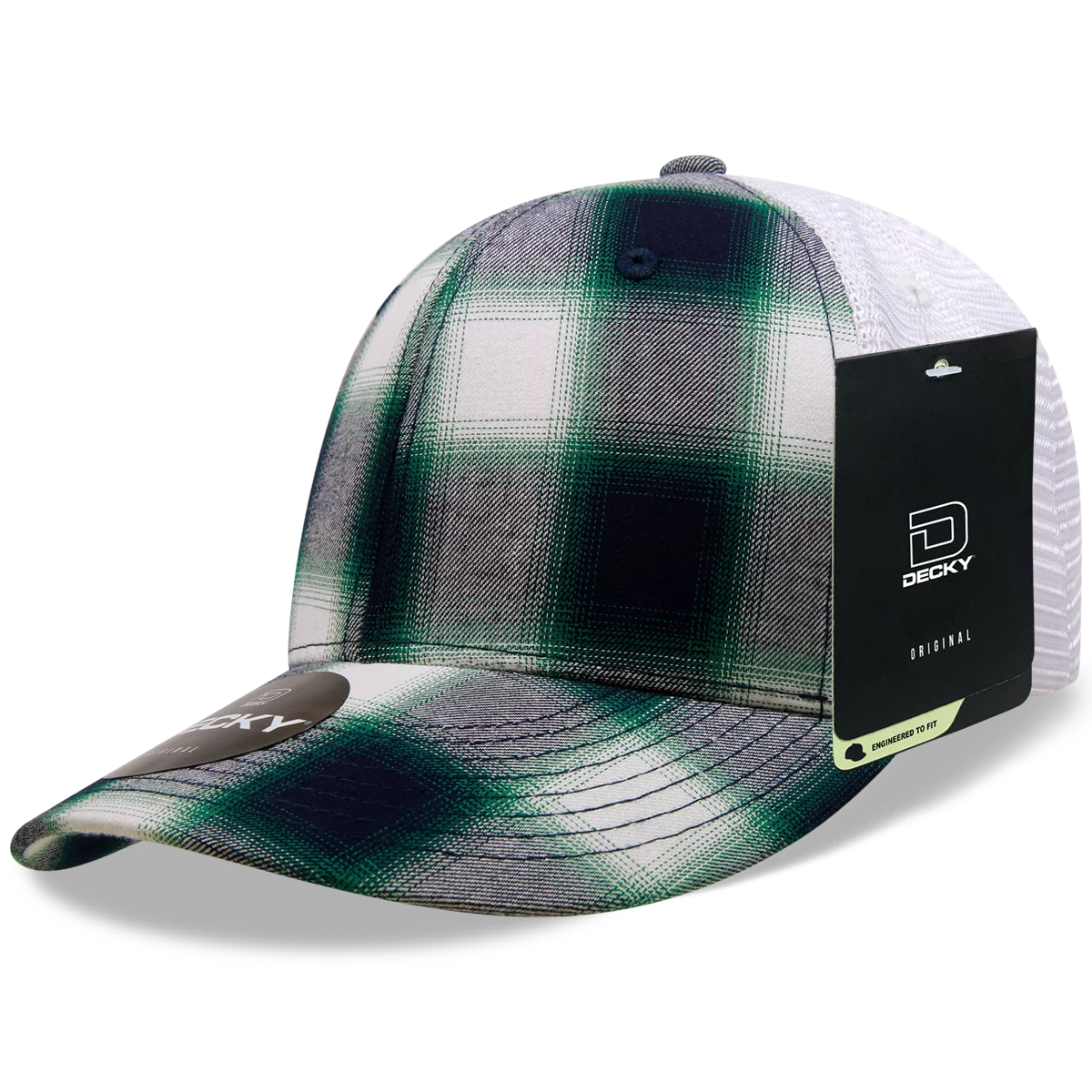 Decky Headwear 6017 in Plaid Patterns, Set 1