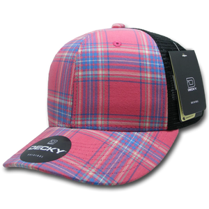 Decky Headwear 6018 in Plaid Patterns (Embroidered with Your Logo)