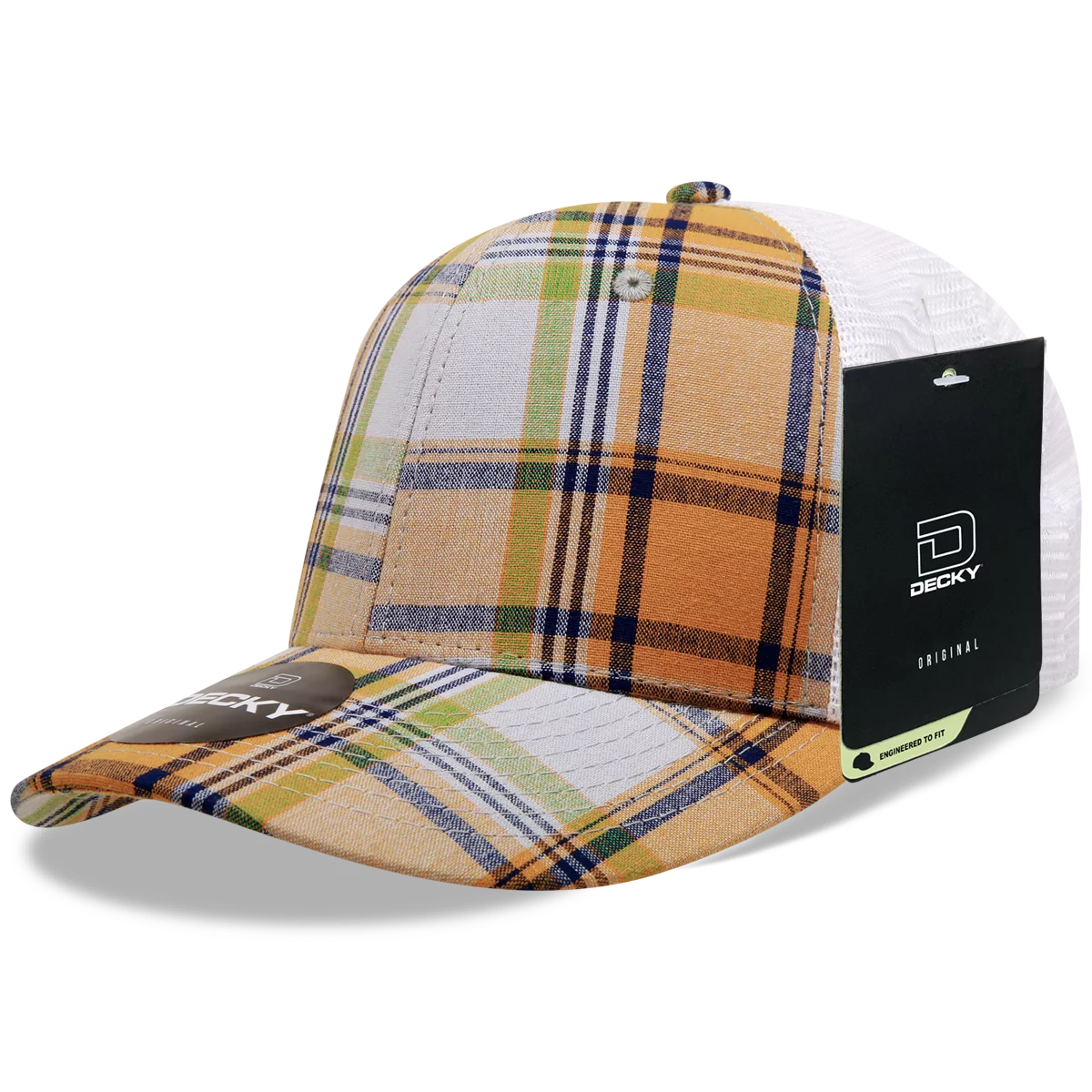Decky Headwear 6017 in Plaid Patterns, Set 2