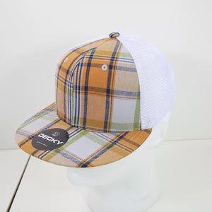 Decky Headwear 6015 in Plaid Patterns, Set 2 (Embroidered with Your Logo)