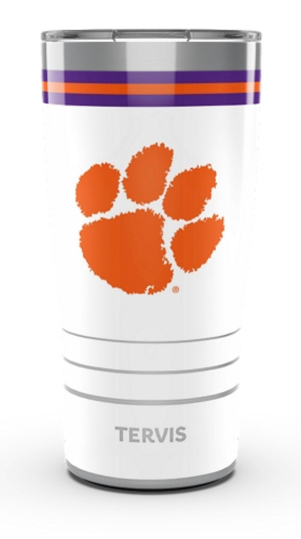 Clemson Tigers Tervis Stainless Steel With Hammer Lid - AtlanticCoastSports