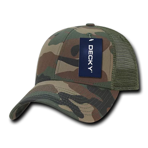 Decky Headwear 218 in Camouflage and Tri-Colors