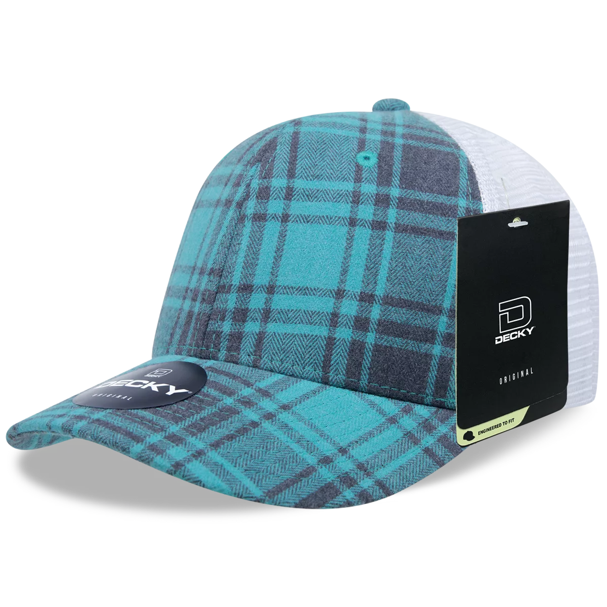 Decky Headwear 6017 in Plaid Patterns, Set 1