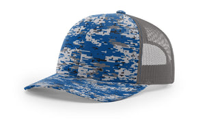 Richardson 112P Printed Trucker Snap Back 50 Colors (embroidery available) - AtlanticCoastSports