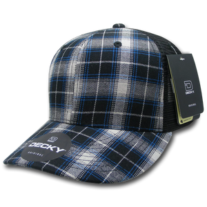 Decky Headwear 6018 in Plaid Patterns (Embroidered with Your Logo)