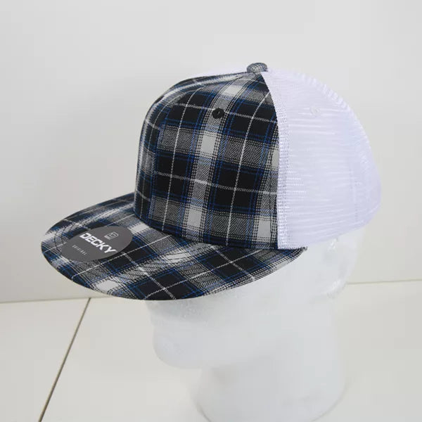 Decky Headwear 6015 in Plaid Patterns, Set 2 (Embroidered with Your Logo)