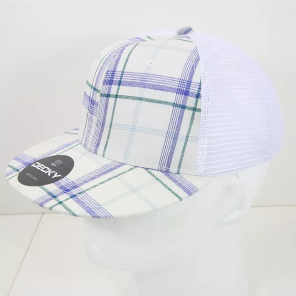 Decky Headwear 6015 in Plaid Patterns, Set 2 (Embroidered with Your Logo)
