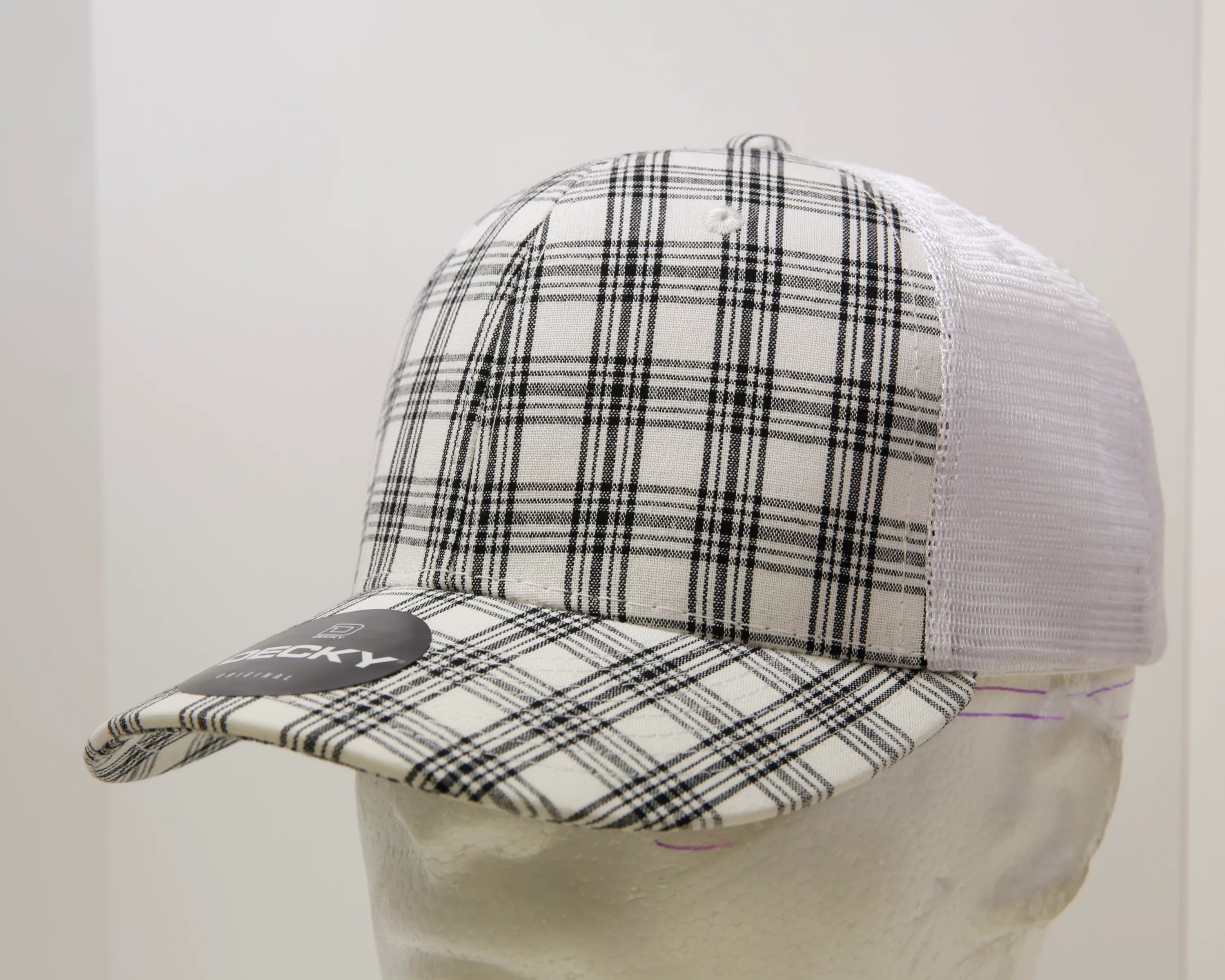 Decky Headwear 6017 in Plaid Patterns, Set 2