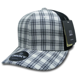 Decky Headwear 6018 in Plaid Patterns (Embroidered with Your Logo)