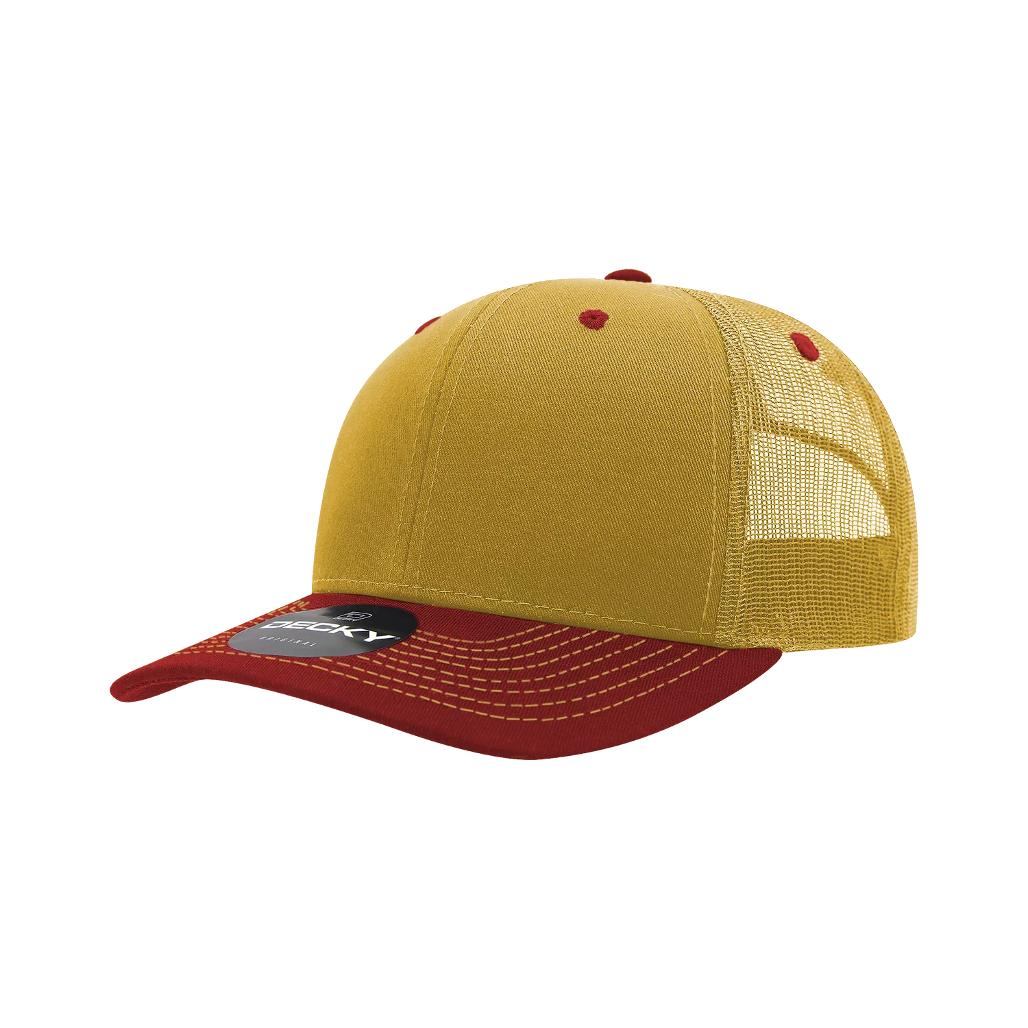 Decky Headwear 6031 in Dual-Colors (Embroidered with Your Logo)