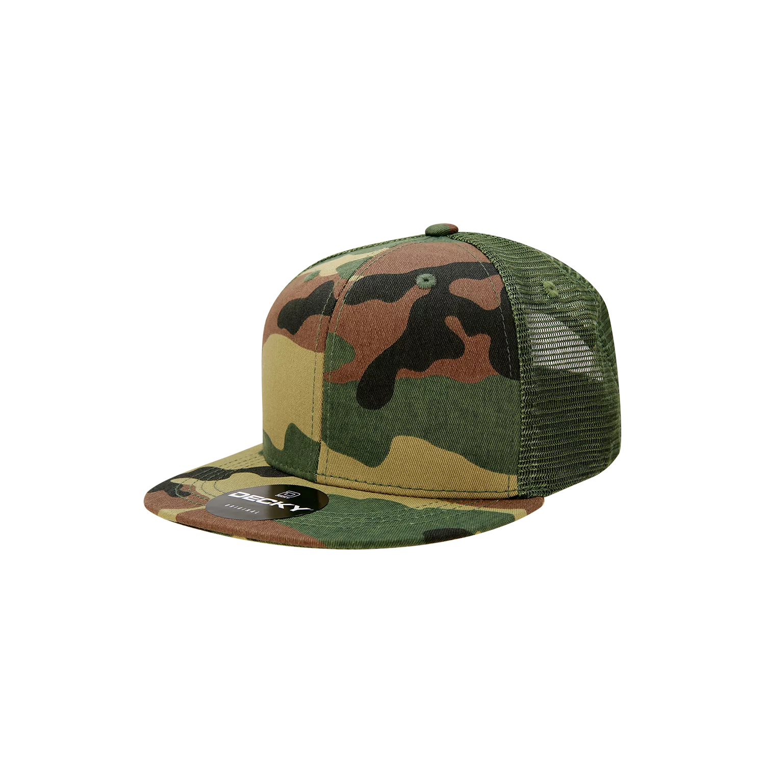 Decky Youth Headwear 5010 in Solid and Tri-Colors (Embroidered with Your Logo)