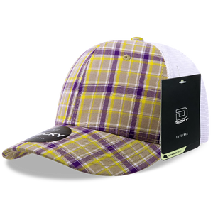 Decky Headwear 6017 in Plaid Patterns, Set 1