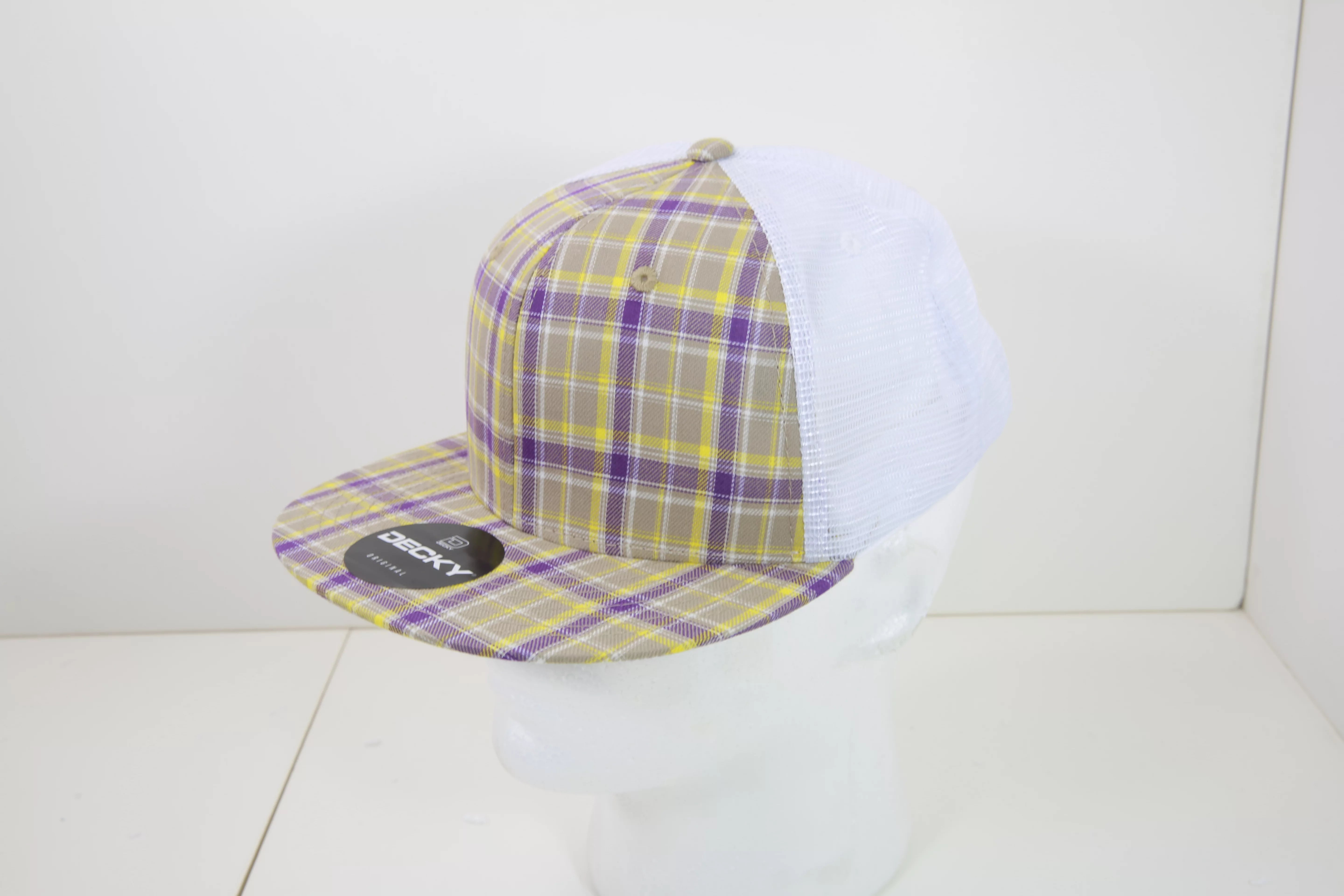 Decky Headwear 6015 in Plaid Patterns, Set 1