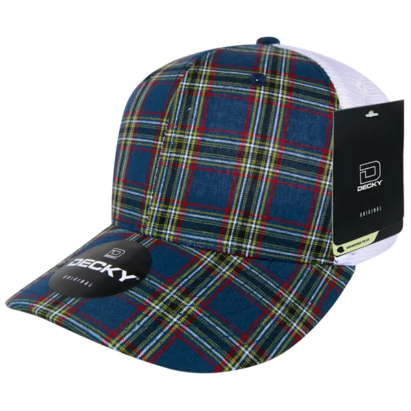 Decky Headwear 6017 in Plaid Patterns, Set 2