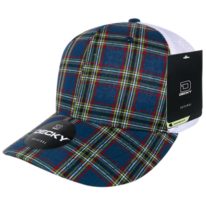 Decky Headwear 6017 in Plaid Patterns, Set 2