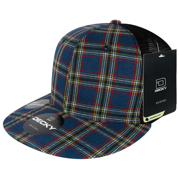 Decky Headwear 6016 in Plaid Patterns