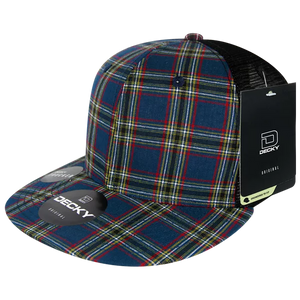 Decky Headwear 6016 in Plaid Patterns