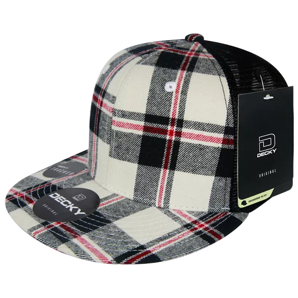 Decky Headwear 6016 in Plaid Patterns