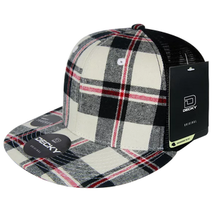 Decky Headwear 6016 in Plaid Patterns