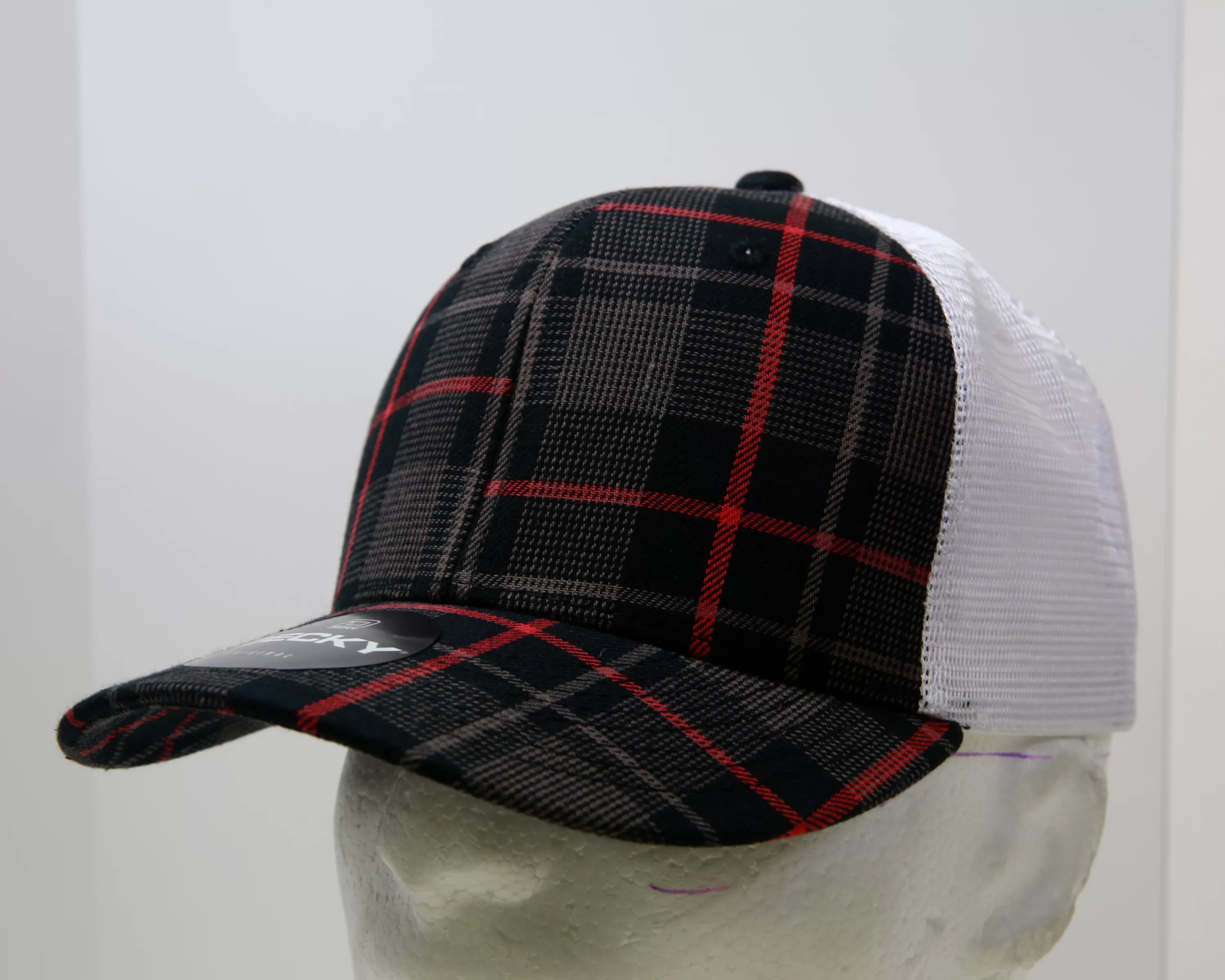 Decky Headwear 6017 in Plaid Patterns, Set 2