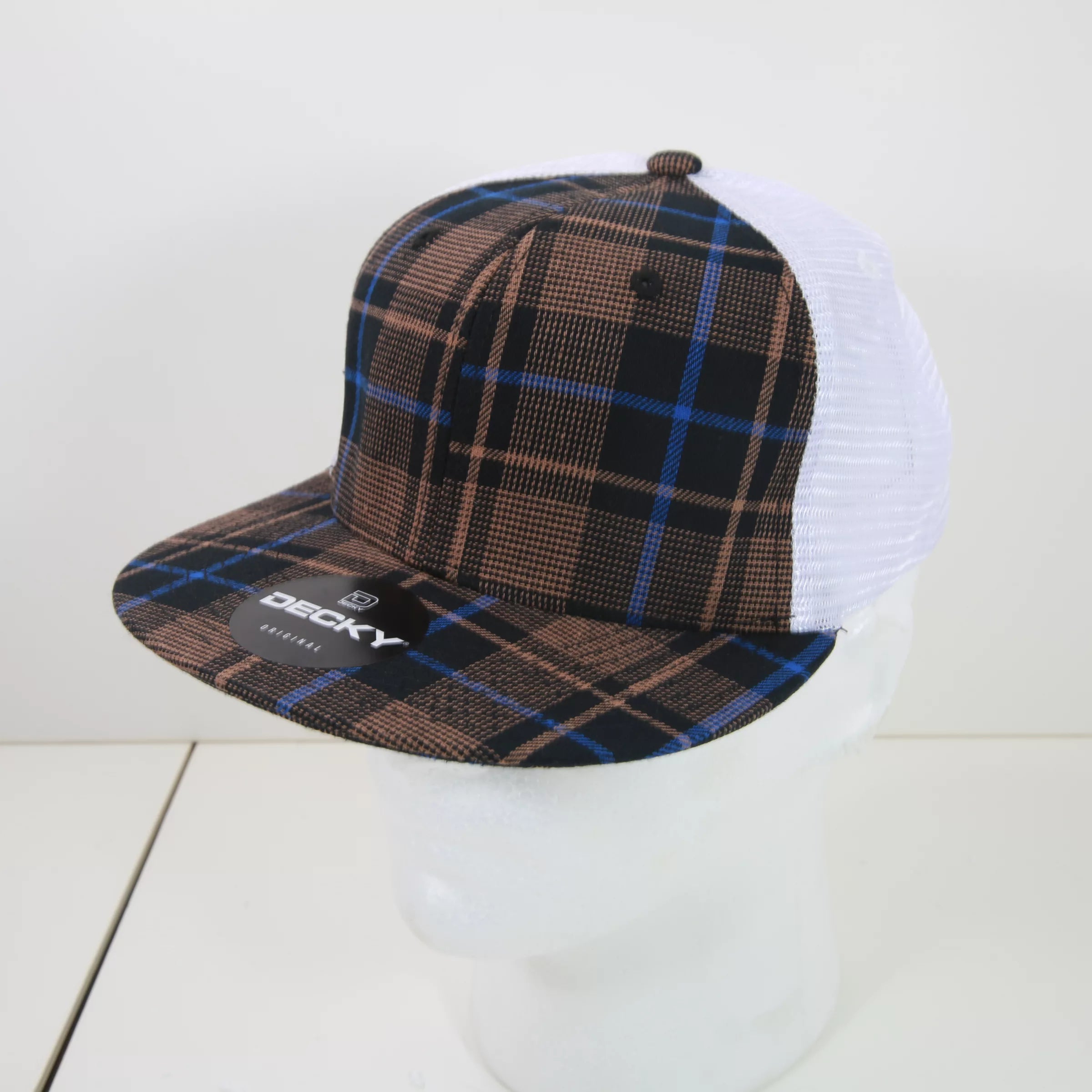 Decky Headwear 6015 in Plaid Patterns, Set 2 (Embroidered with Your Logo)