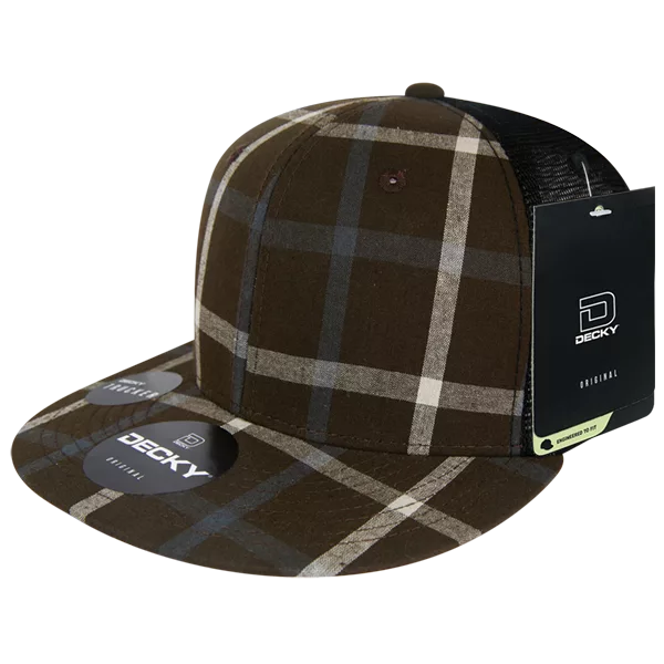 Decky Headwear 6016 in Plaid Patterns