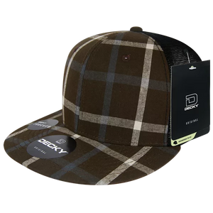 Decky Headwear 6016 in Plaid Patterns