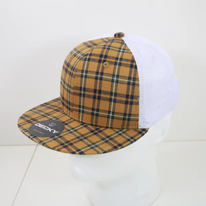 Decky Headwear 6015 in Plaid Patterns, Set 2 (Embroidered with Your Logo)