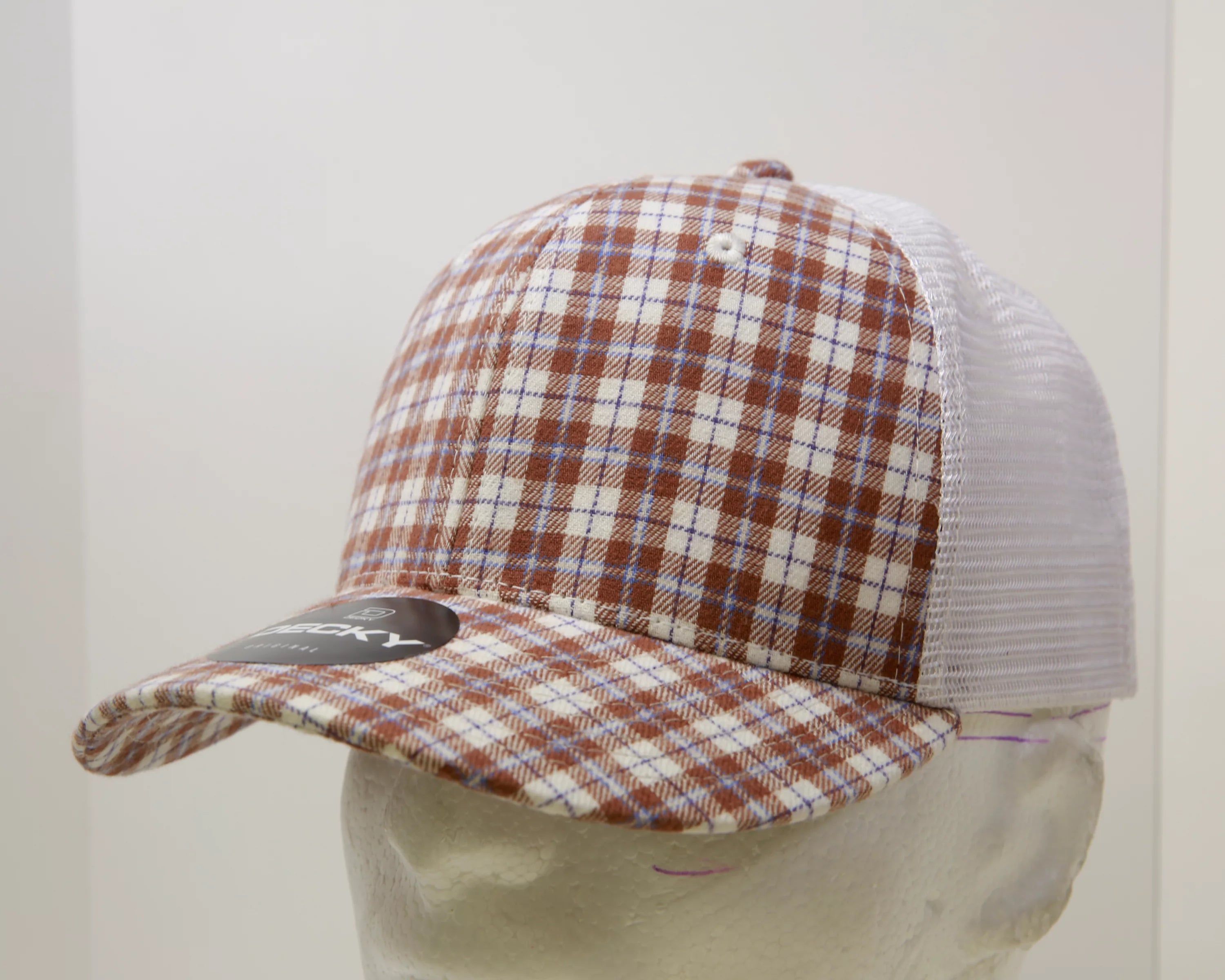 Decky Headwear 6017 in Plaid Patterns, Set 2