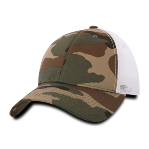 Decky Headwear 218 in Camouflage and Tri-Colors
