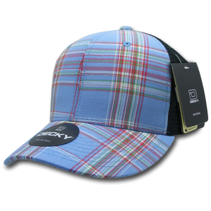 Decky Headwear 6018 in Plaid Patterns (Embroidered with Your Logo)