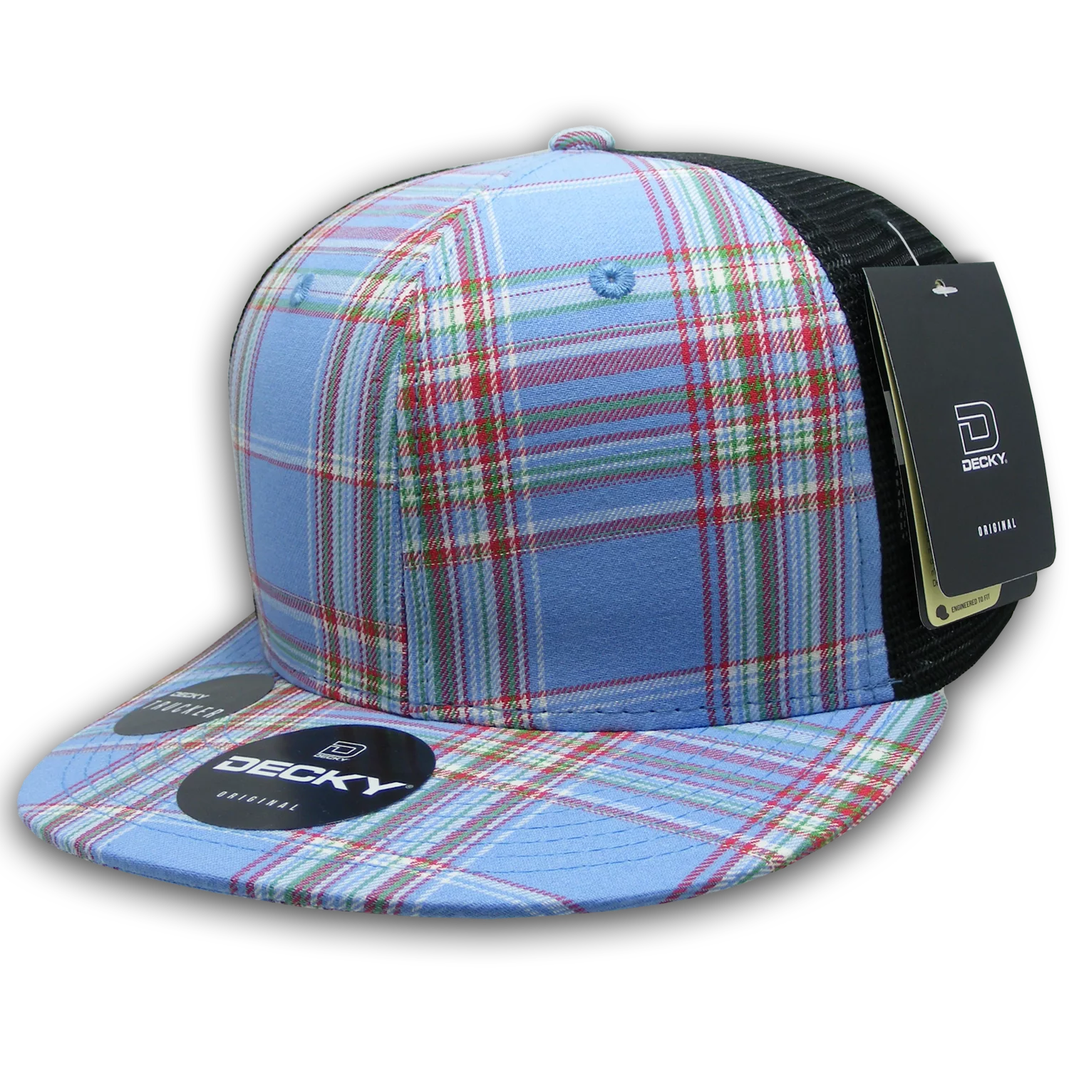 Decky Headwear 6016 in Plaid Patterns