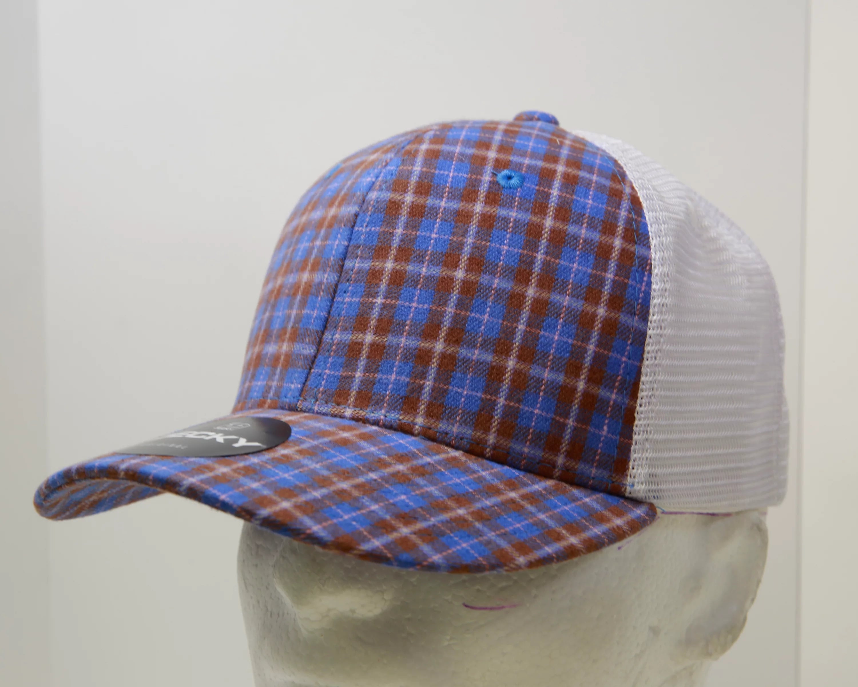 Decky Headwear 6017 in Plaid Patterns, Set 2