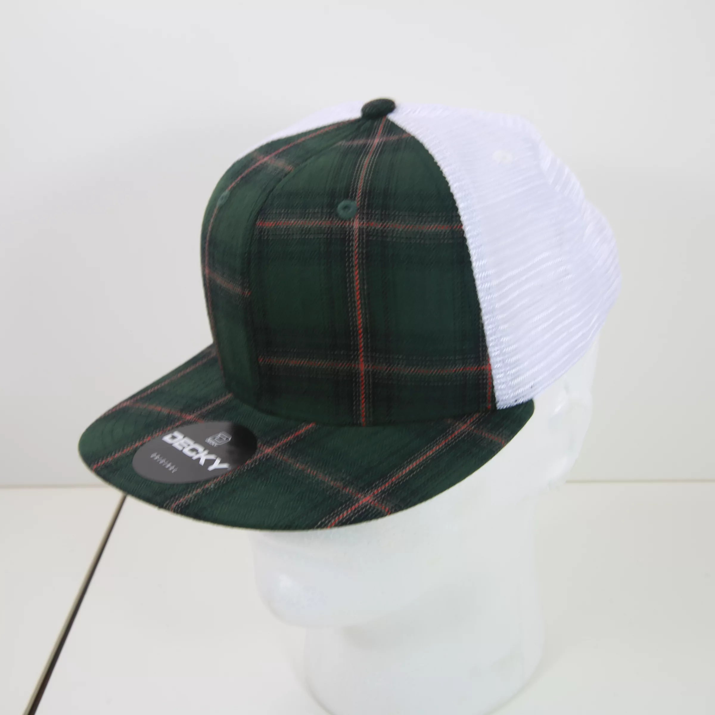 Decky Headwear 6015 in Plaid Patterns, Set 2 (Embroidered with Your Logo)