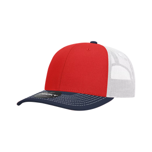 Decky Headwear 6031 in Tri-Colors (Embroidered with Your Logo)