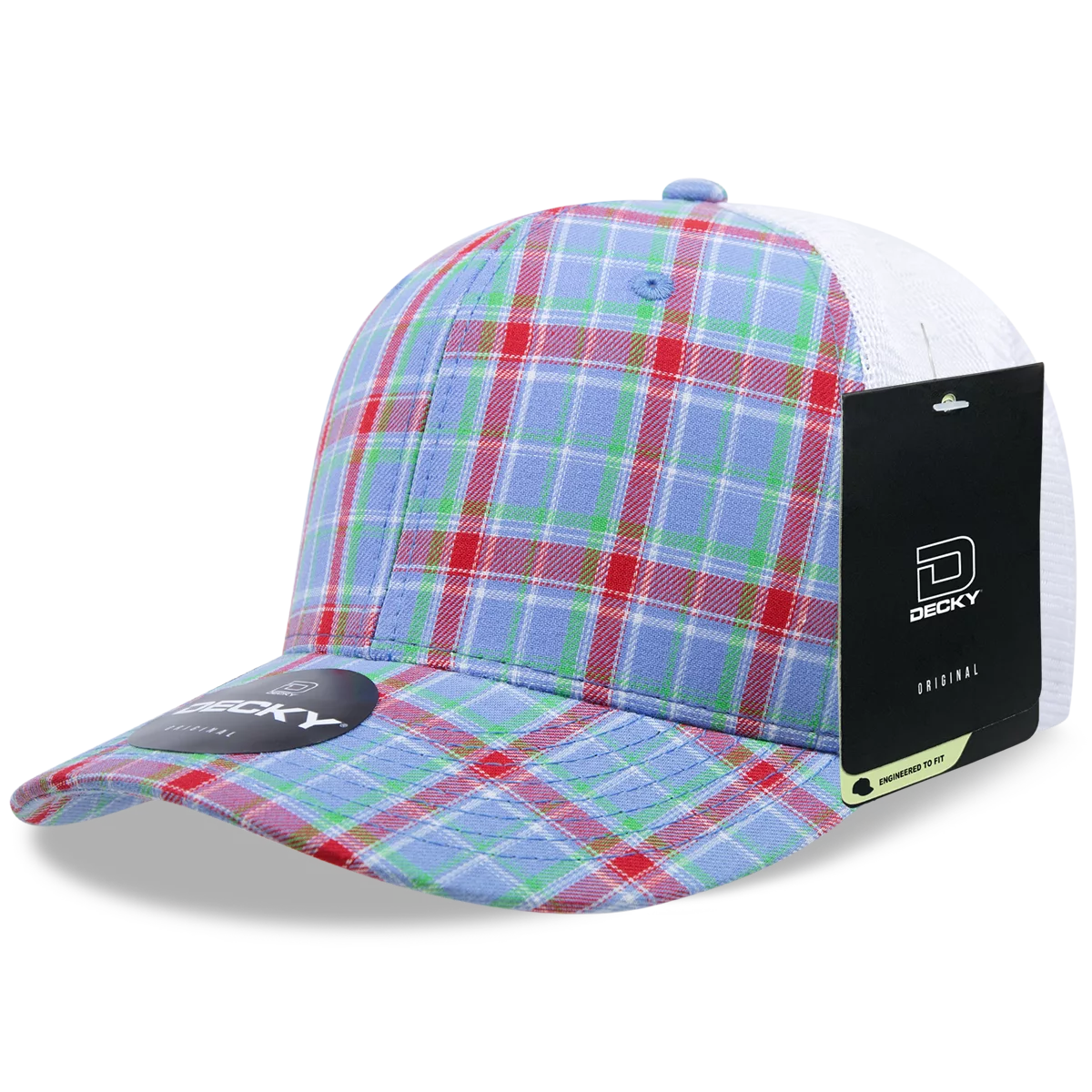 Decky Headwear 6017 in Plaid Patterns, Set 1