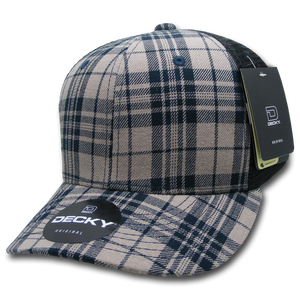 Decky Headwear 6018 in Plaid Patterns (Embroidered with Your Logo)
