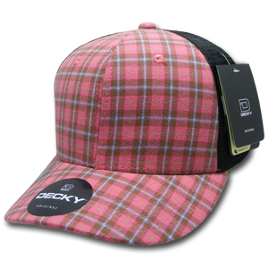 Decky Headwear 6018 in Plaid Patterns (Embroidered with Your Logo)