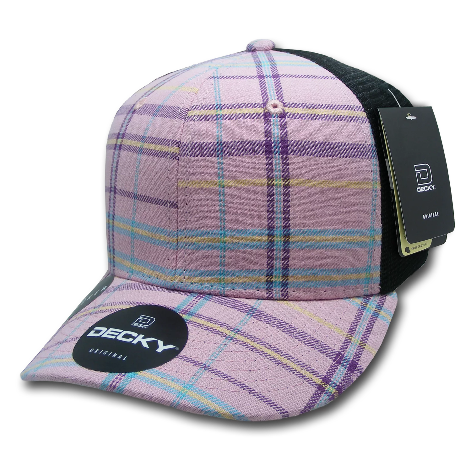 Decky Headwear 6018 in Plaid Patterns (Embroidered with Your Logo)