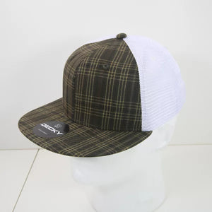 Decky Headwear 6015 in Plaid Patterns, Set 2 (Embroidered with Your Logo)