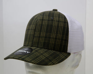 Decky Headwear 6017 in Plaid Patterns, Set 2