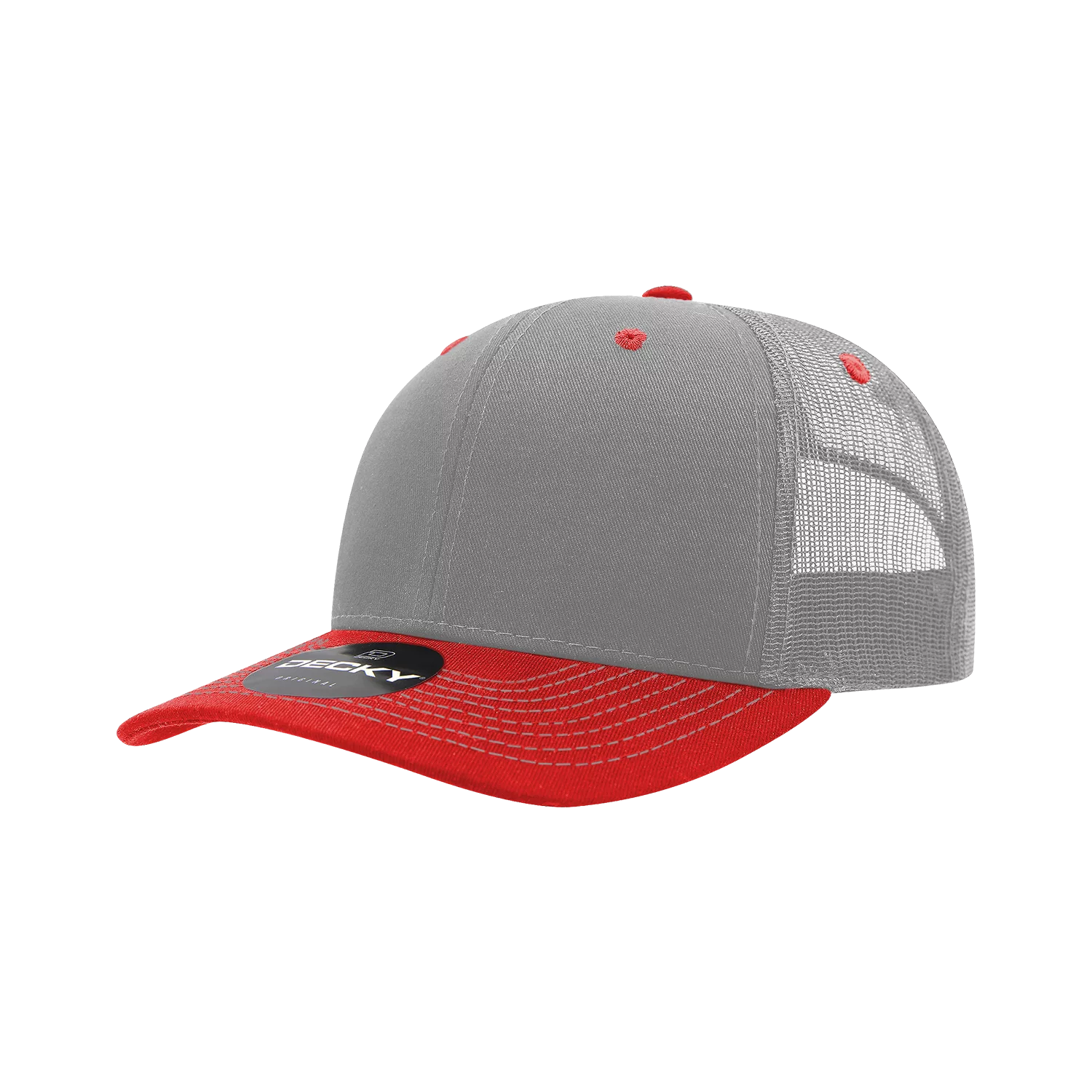 Decky Headwear 6031 in Dual-Colors (Embroidered with Your Logo)