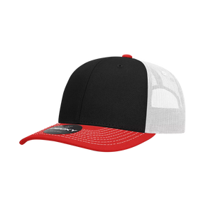 Decky Headwear 6031 in Tri-Colors (Embroidered with Your Logo)