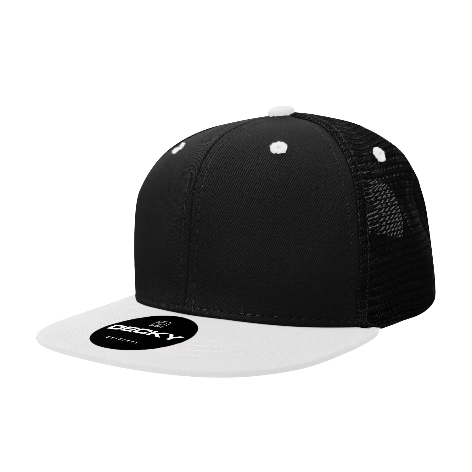 Decky Headwear 1052 in Solid and Dual-Colors (Embroidered with Your Logo)