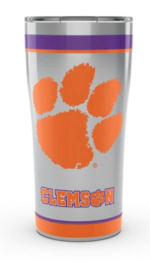 Clemson Tigers Tervis Stainless Steel With Hammer Lid - AtlanticCoastSports