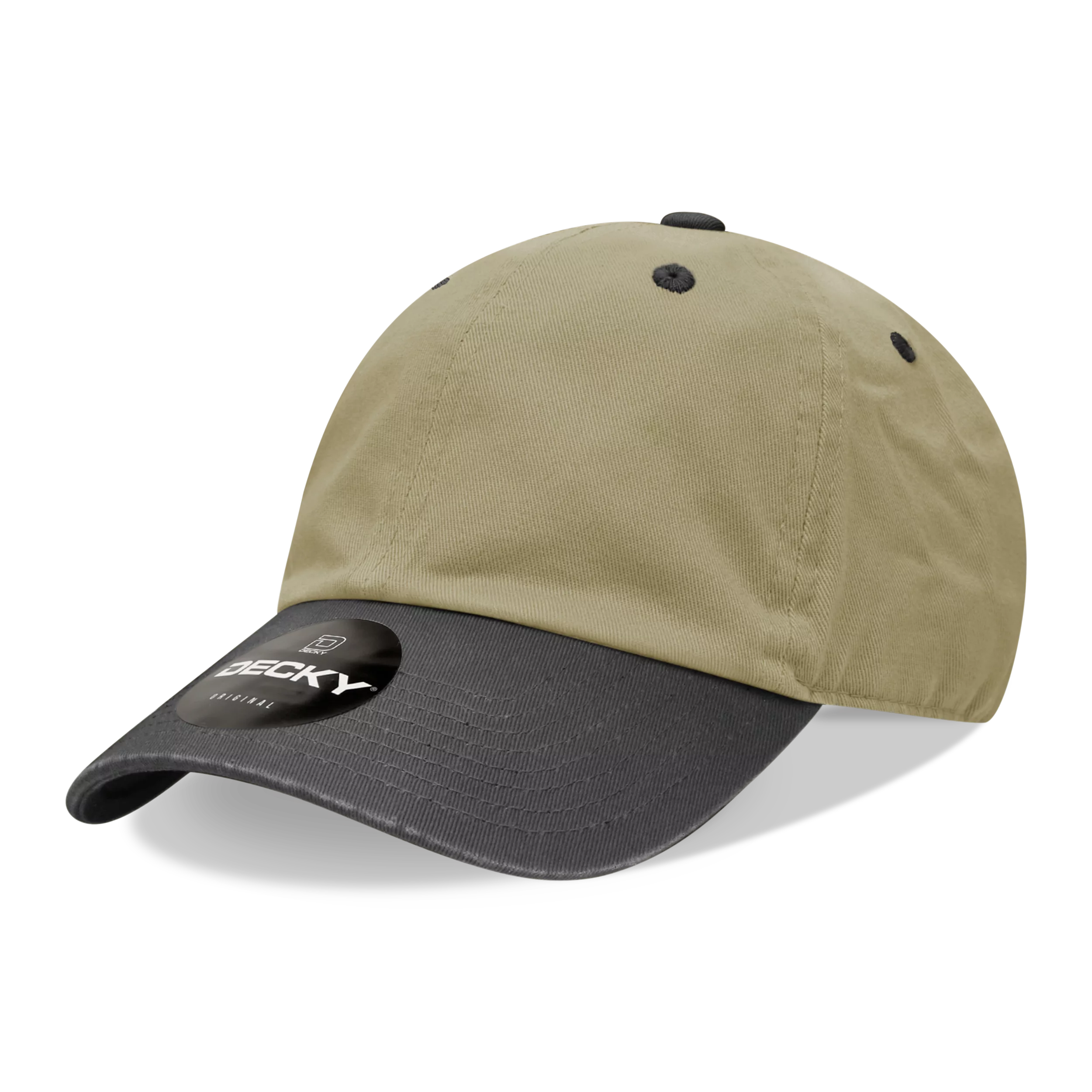 Decky Headwear 205 in Solid and Dual-Colors (Embroidered with Your Logo)