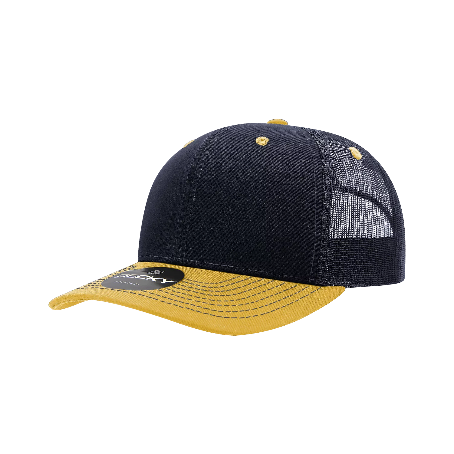 Decky Headwear 6031 in Dual-Colors (Embroidered with Your Logo)