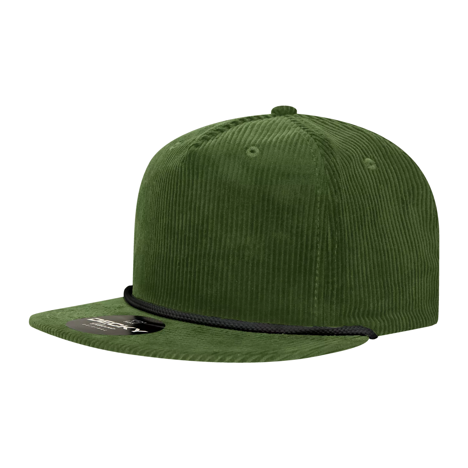 Decky Headwear 6043 in Solid and Dual-Colors (Embroidered with Your Logo)
